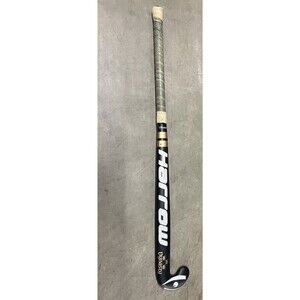 Harrow Supreme Field Hockey Stick Black, White, Gold 36” 22mm Bow